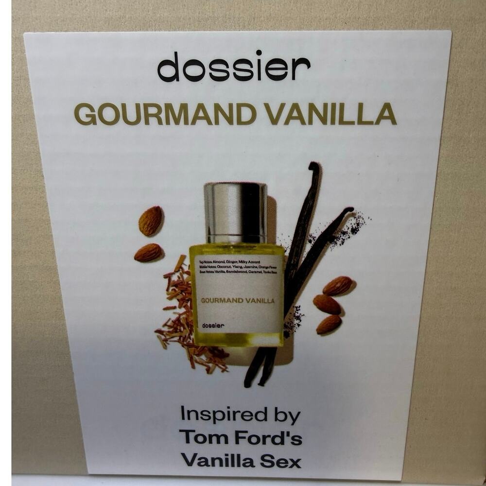 Dossier - EDP - Gourmand Vanilla  - Spray 50mL - NEW